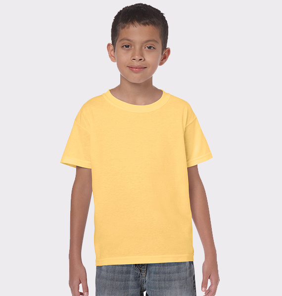 Kids Youth Heavy Weight Cotton T-Shirt 
